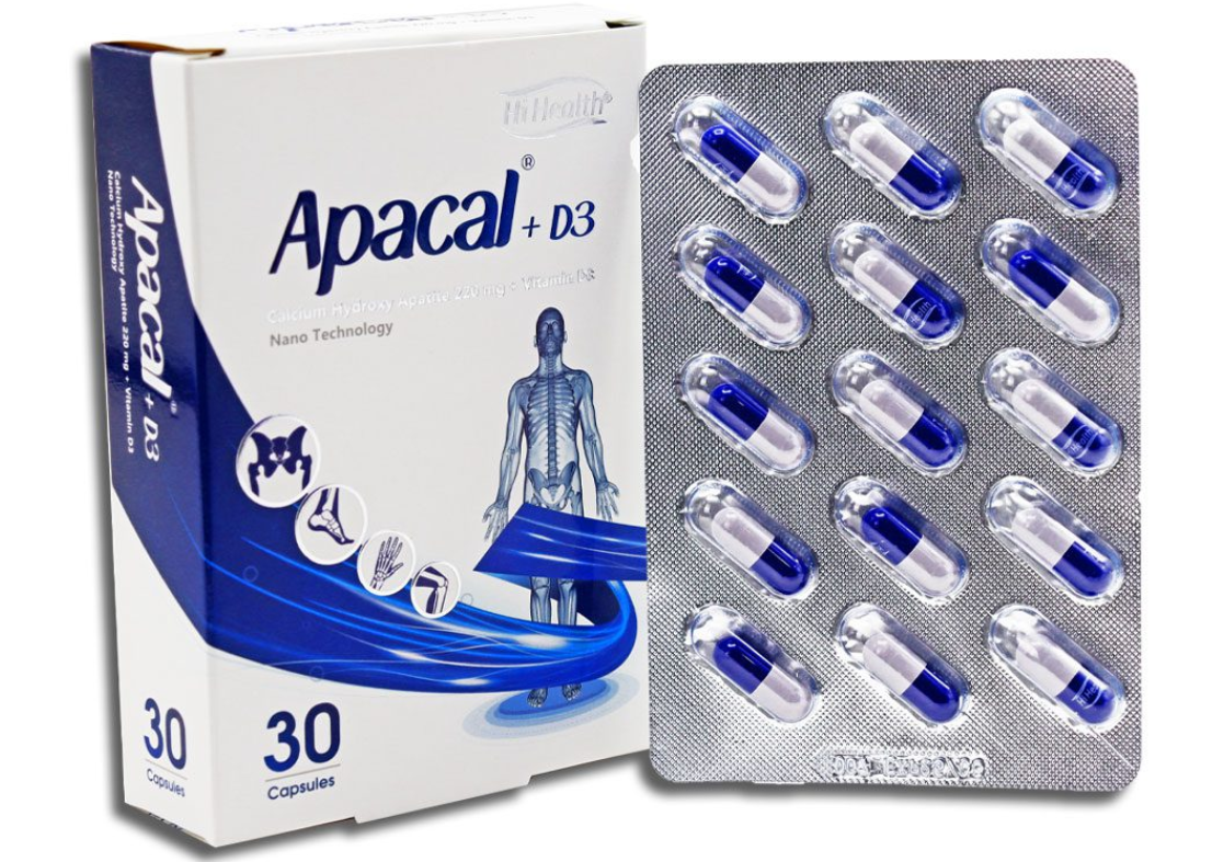 آپاکل و ویتامین د3 های هلث 30عددی | Hi Health Apacal And Vitamin D3