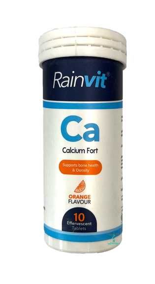 کلسیم فورت جوشان رین ویت 10 عدد | Rainvit Calcium Fort