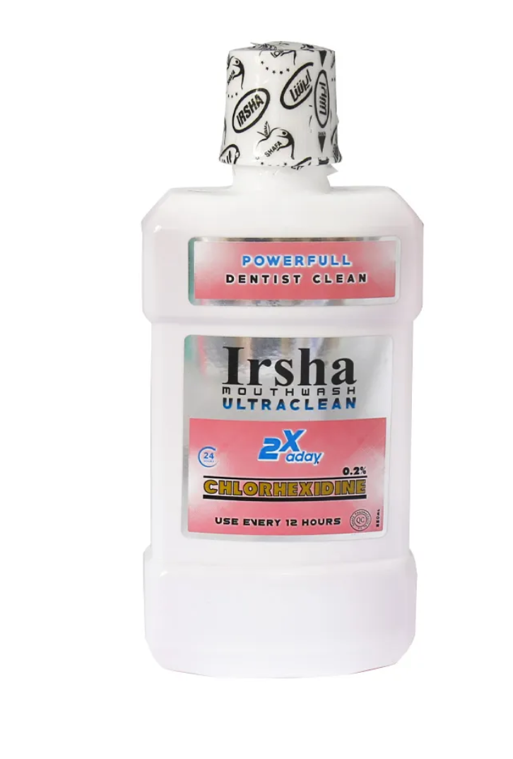 دهانشویه کلرهگزیدین 0.2% ایرشا |Irsha Chlorhexidine 0.2% Mouthwash