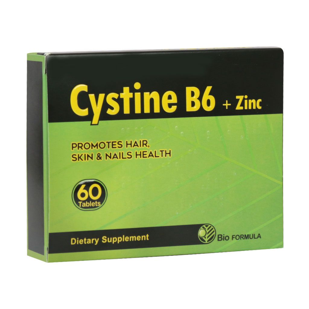 سیستین ب 6 و زینک بایو فرمولا | Cystine B6 and Zinc Bio Formula