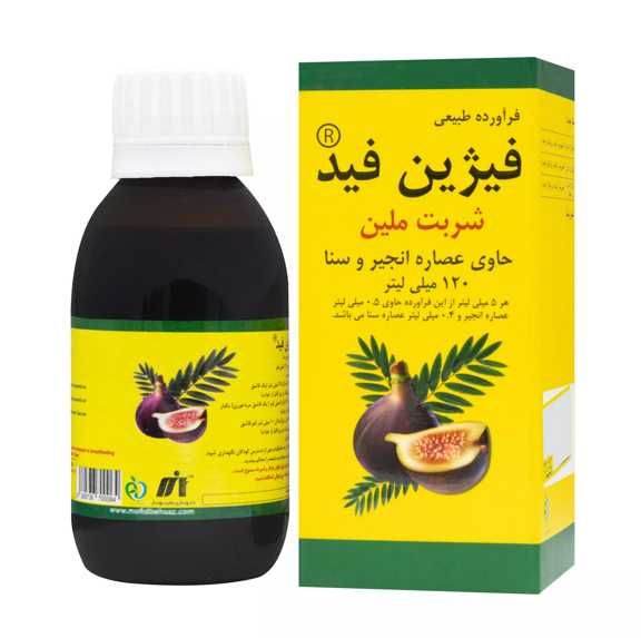 فیژن فید مفید بهساز 120 میلی لیتر | Fijin Fid Laxative Syrup 120 ml