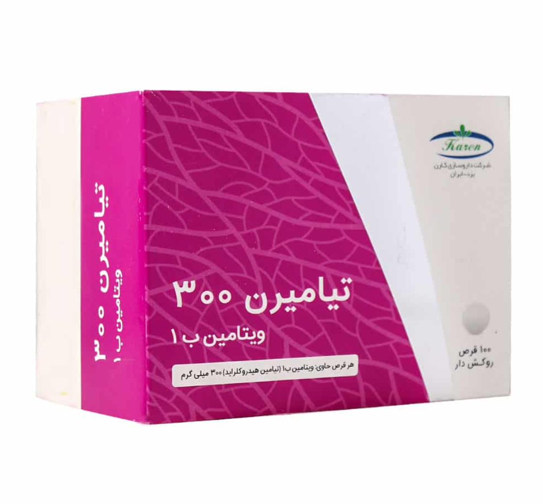 تیامیرن ویتامین ب1 سیصد میلی گرم 30 عددی | Karen Thiamiren Vitamin B1 300 mg