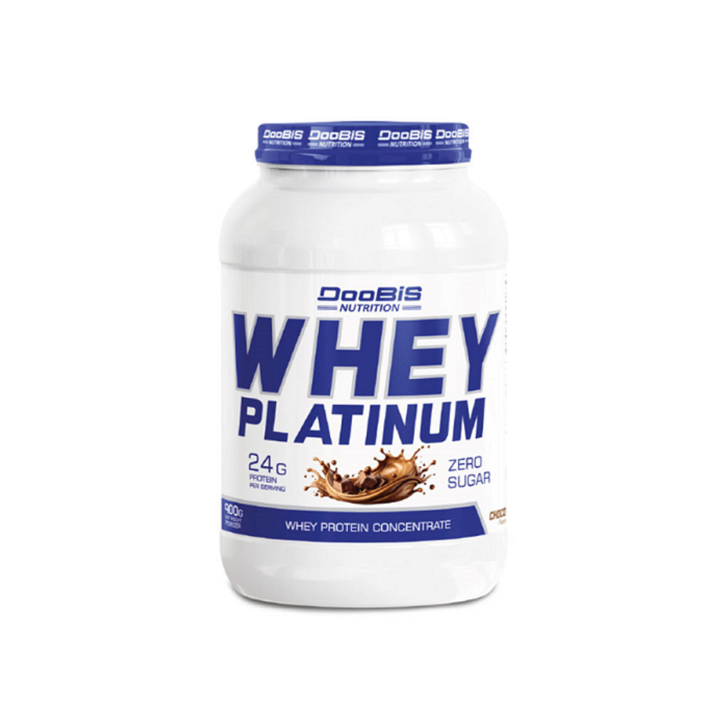 پروتئین وی پلاتینیوم ۹۰۰ گرمی دوبیس شکلاتی | Doobis whey platinum 900 gr powder