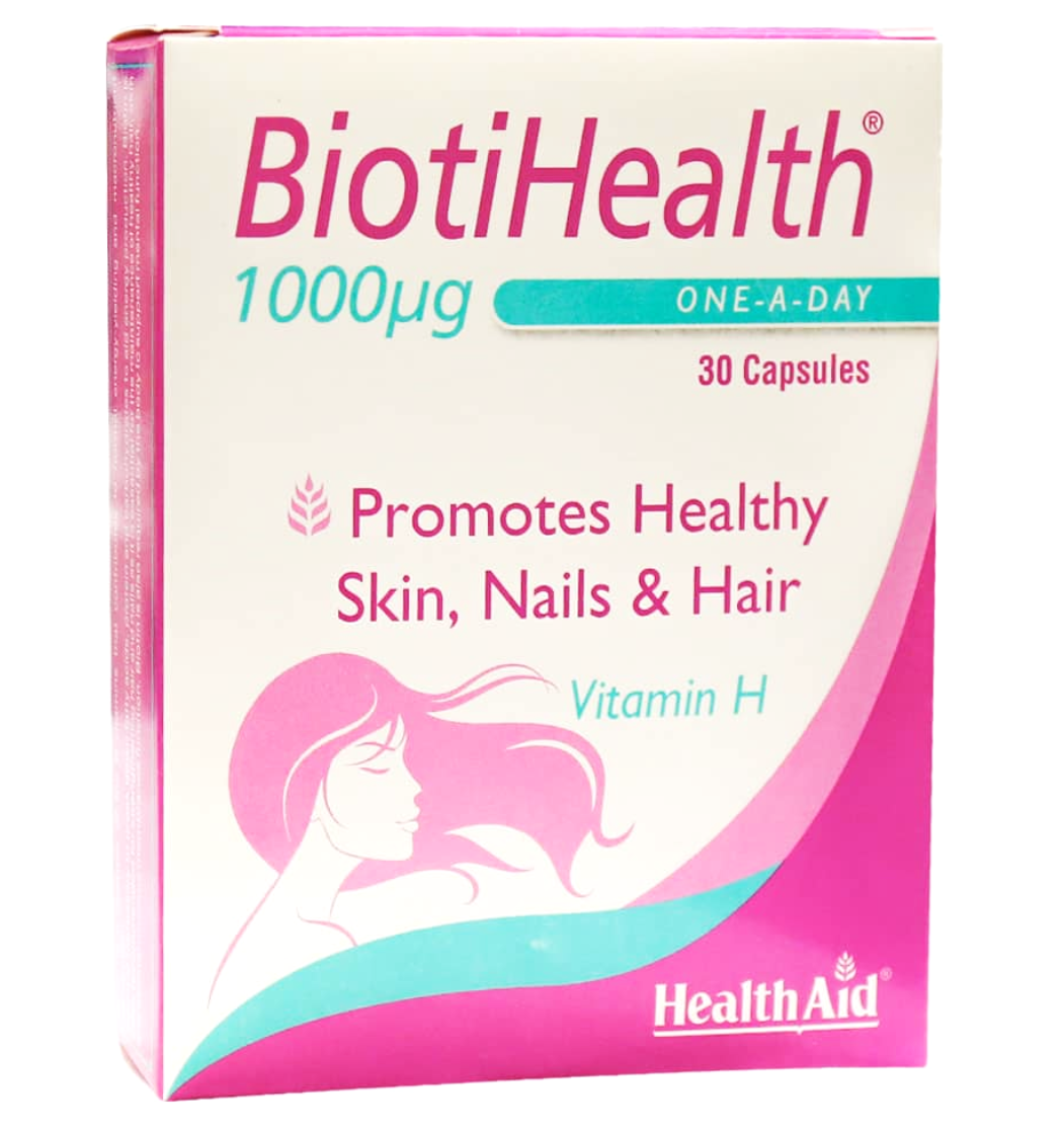 بیوتی هلث 1000 میکروگرم هلث اید 30 عدد | Health Aid BiotiHealth 1000