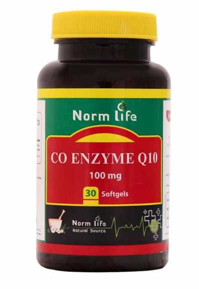 کو آنزیم کیوتن نورم لایف 100 میلی گرم 30 عدد | Norm Life Co Enzyme Q10 100 mg