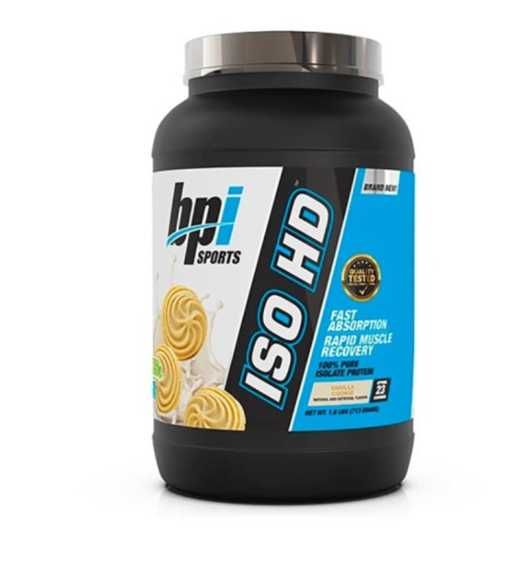 پروتئین ایزو اچ دی بی پی آی 736 گرم طعم بیسکوئیت کرم | BPI Iso Protein HD